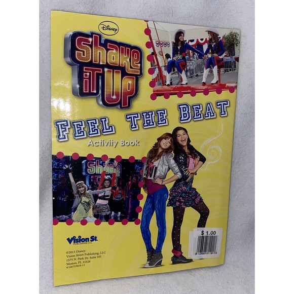 Disney Channel Shake it Up Feel The Beat Activity Book Zendaya Bella Thorne NEW - Picture 5 of 5